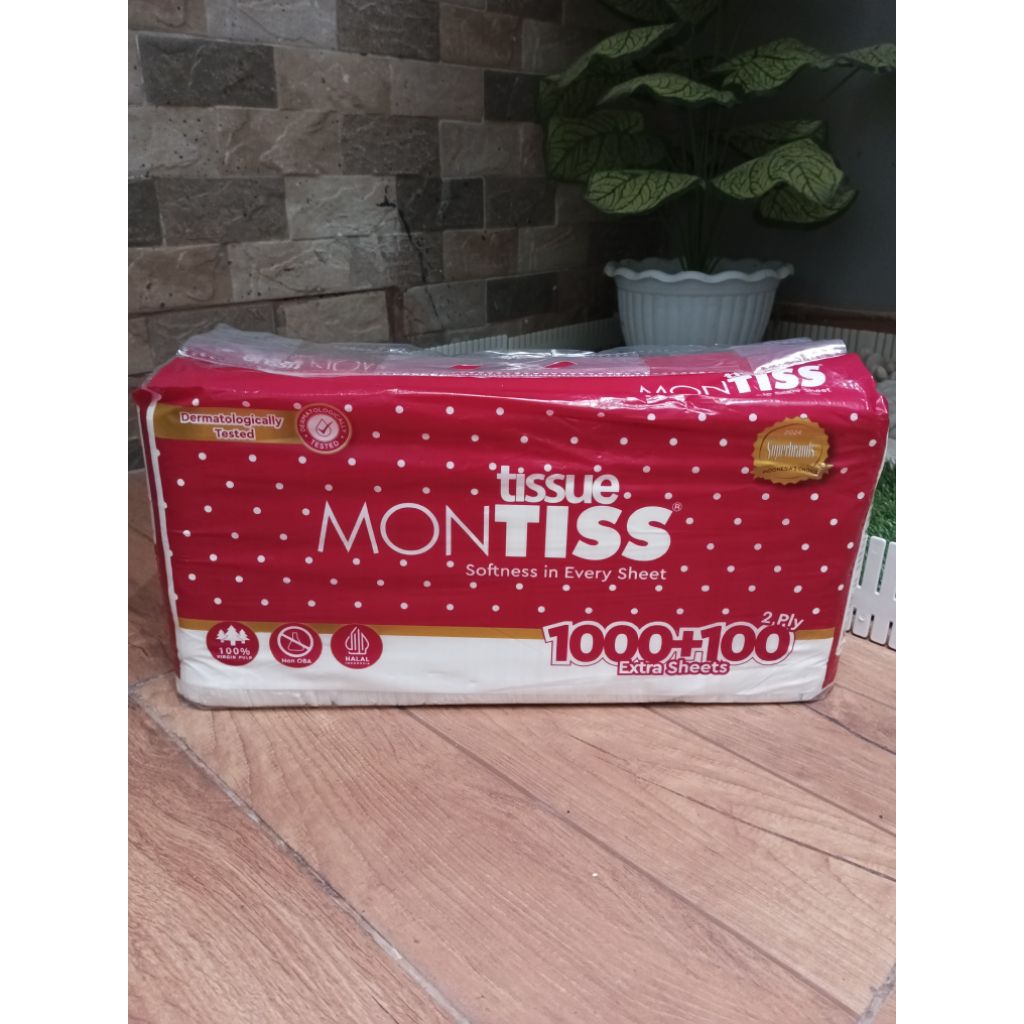 Tissue montiss 1000 sheets