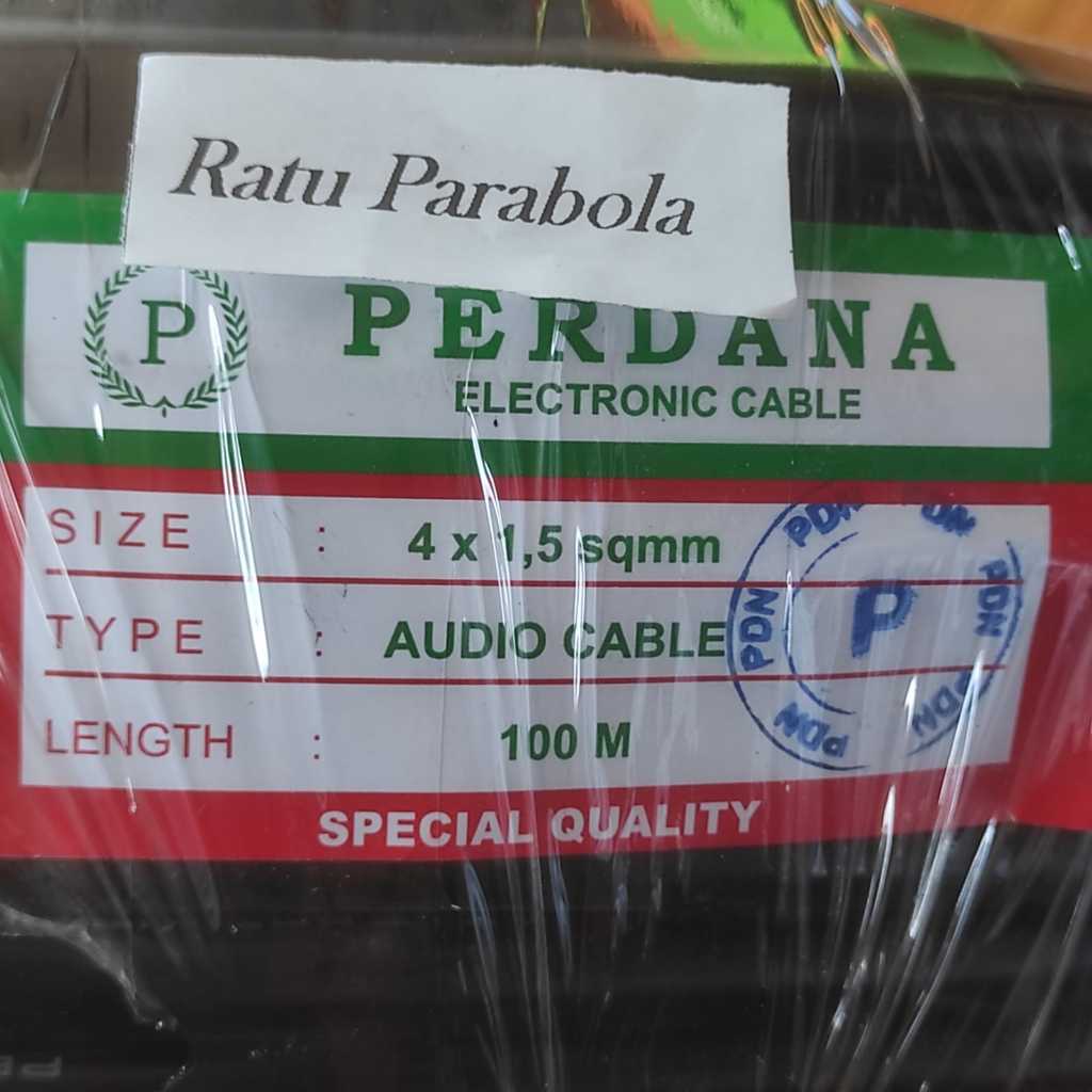 Kabel perdana audio 4x1,5mm per meter kabel speaker audio nyyhy 4 x 1,5 mm