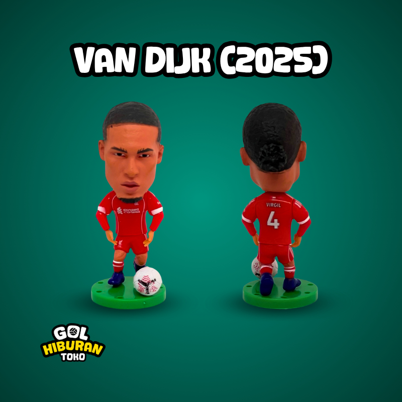 Bloom_Day Action Figure Pemain Bola Soccerwe Liverpool Salah Alisson Van Dijk Torres Gerrard Taa