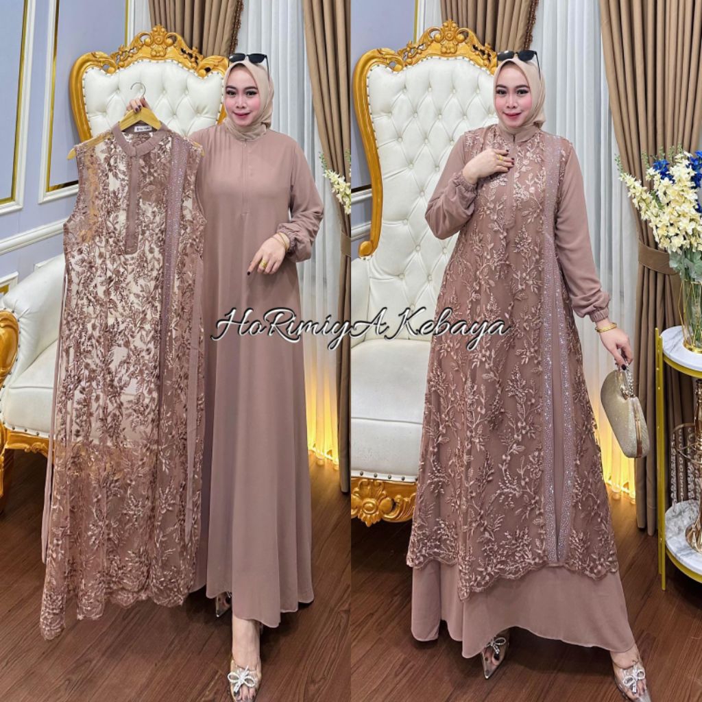 GAMIS PUTRI - GAMIS CERUTY MIX OUTER TILLE GARDEN PAYET.
