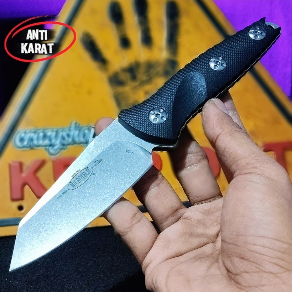 Pisau Taktikal Bohler M390 Anti Karat + Sarung Exclusive Kidex | Survival Outdoor EDC