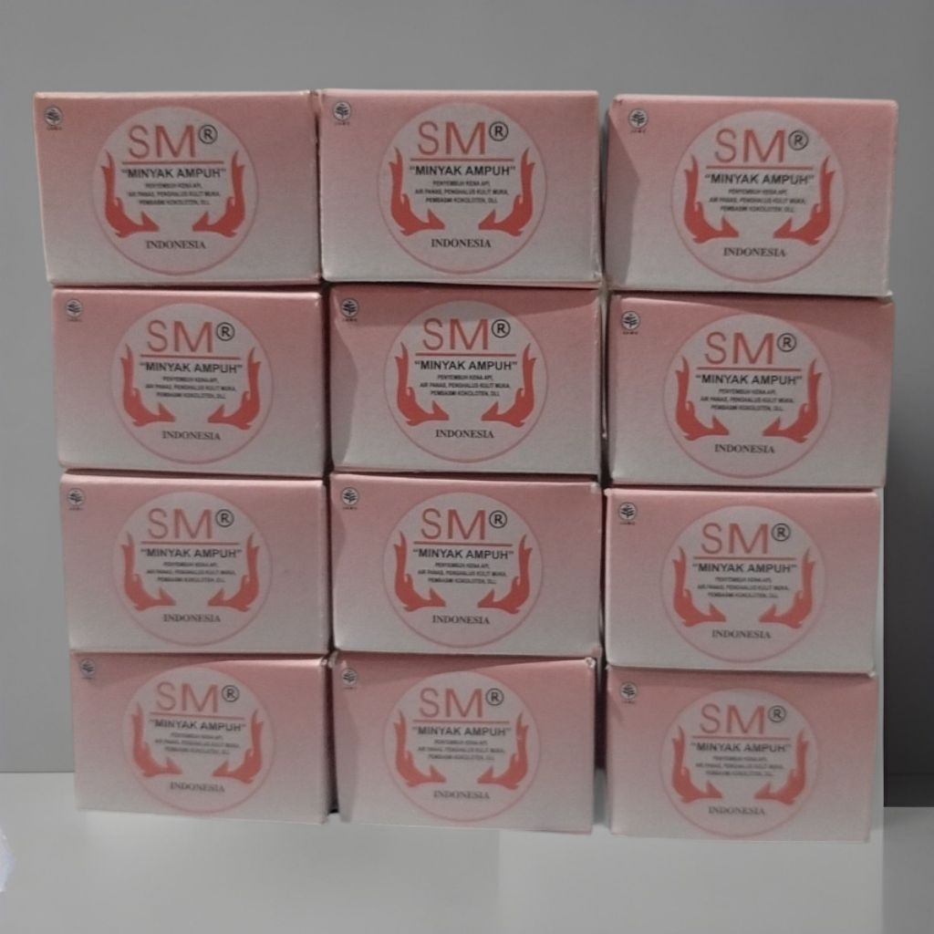 SM minyak ampuh SALEP SM Paket 12 pcs obat kulit