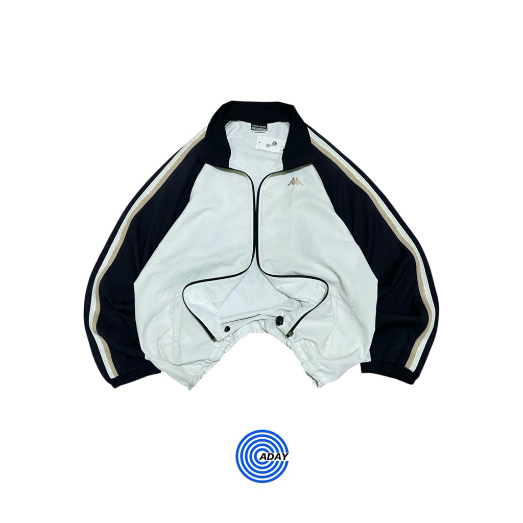 Windbreaker colorblock jaket vintage big logo colorblock