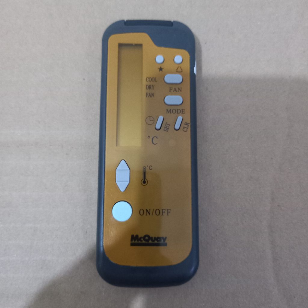 Remote Remot AC McQuay Original Asli . HG31ES .