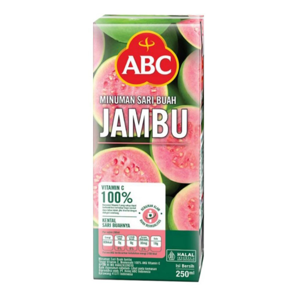 ABC Jus Jambu 250 ml