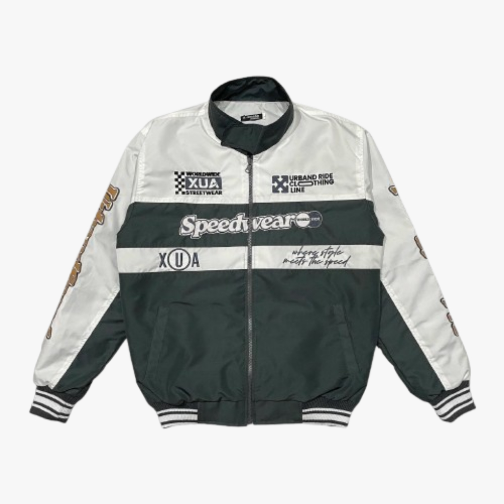 X Urband Absolute Jaket Nascar Full Bordir