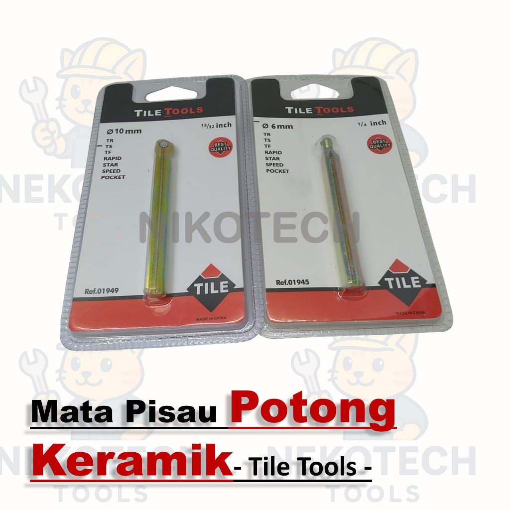 MATA PISAU POTONG KERAMIK GRANIT DORONG SORONG MANUAL SEJENIS RUBI ALAT POTONG TEKEL TILE CUTTER