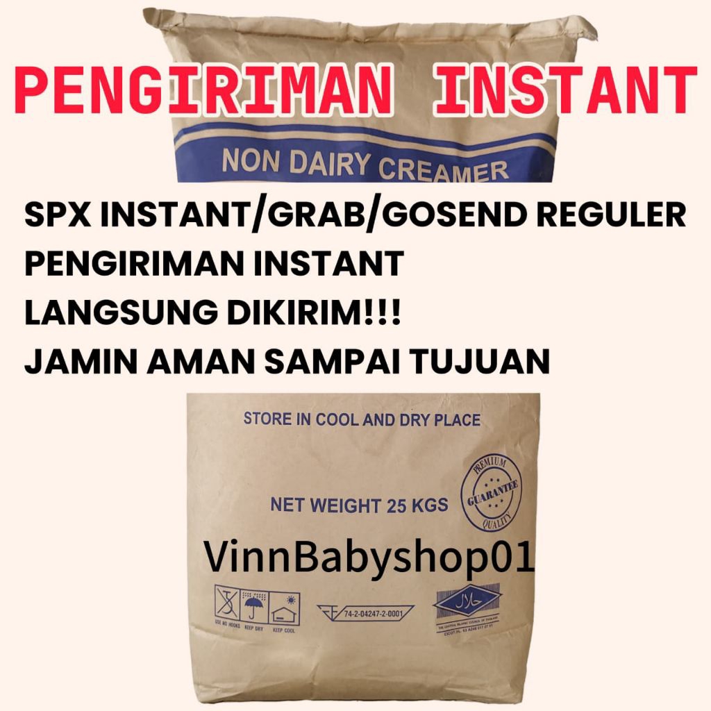 INSTANT SPX GRAB GOSEND Krimer Thailand 25Kg 1 sak Creamer Thailand isi 25kg