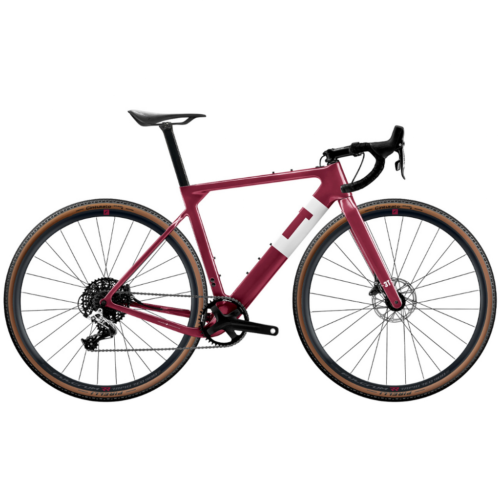 Fullbike 3T Exploro Pro Cherry Red SRAM Rival Gravel Bike