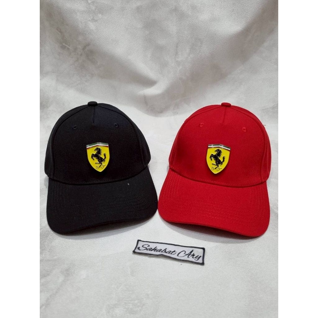Topi Ferrari Baseball Logo