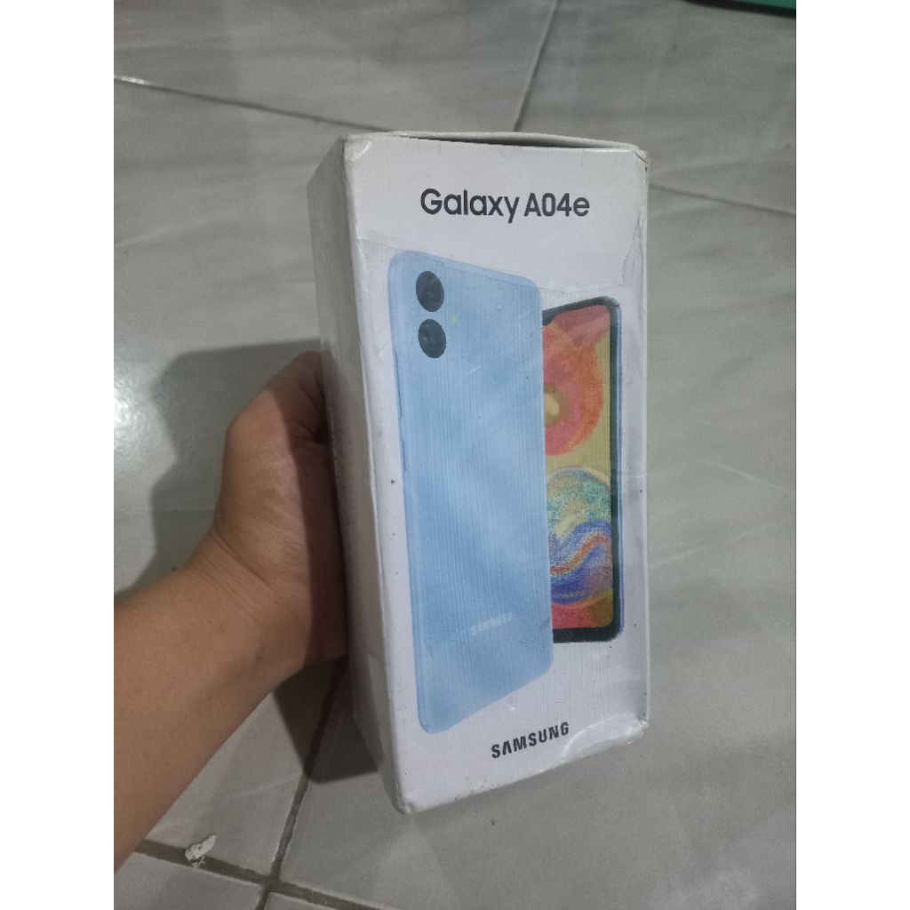 dusbox samsung a04e ori bekas masih mulus