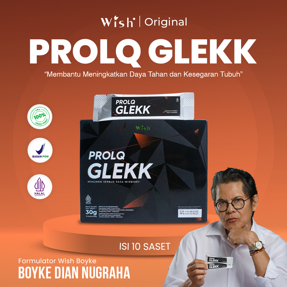 Wish Prolq Glekk Dr Boyke BPOM HALAL