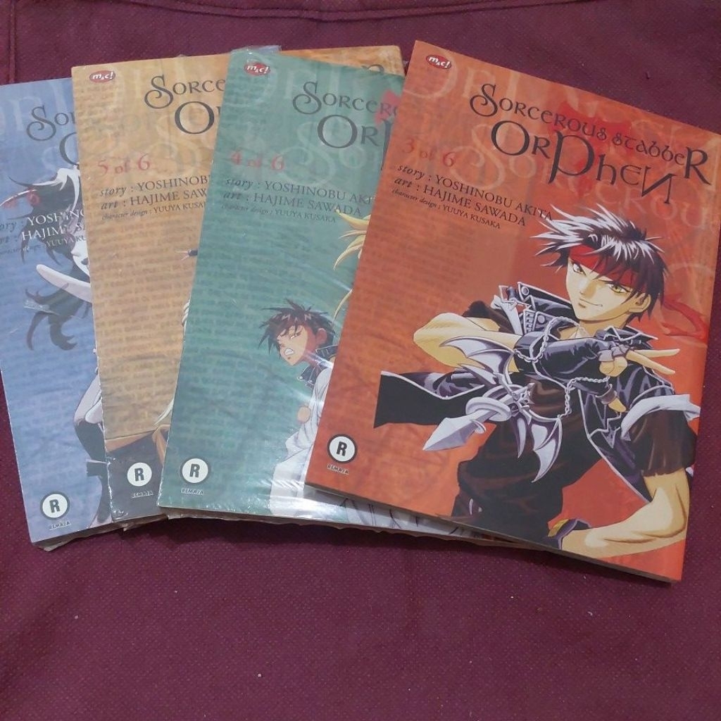 KOMIK SORCEROUS STABBER  ORPHEN