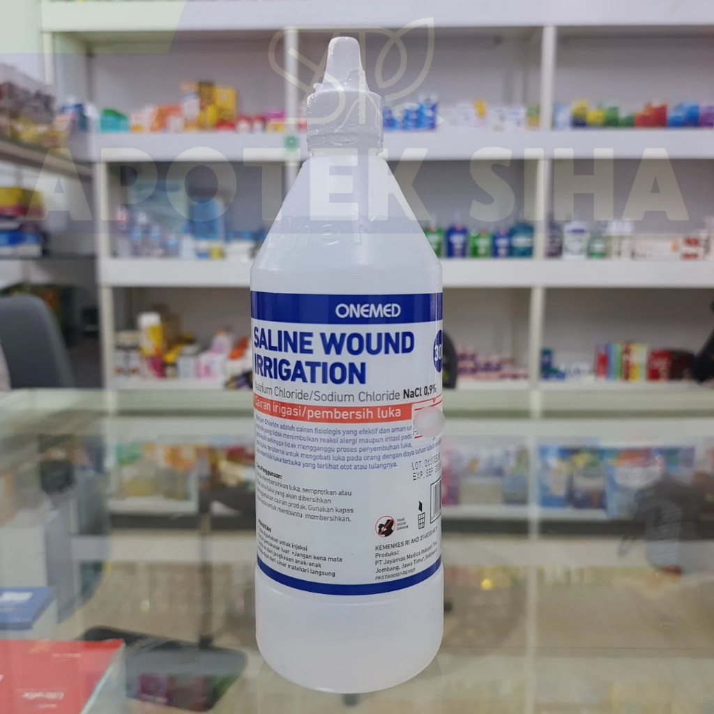 SALINE WOUND IRRIGATION 300ML (NACL 0.9%) | CUCI LUKA