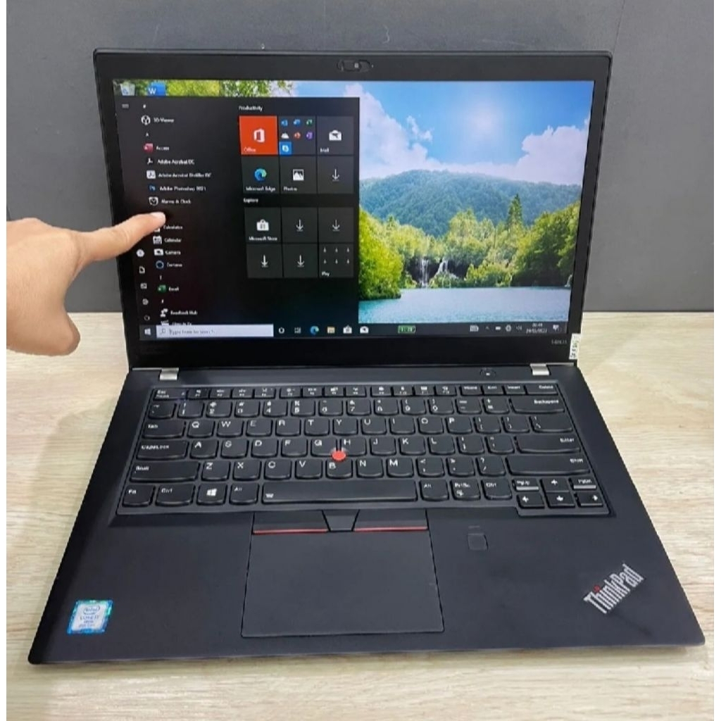 Laptop Lenovo Thinkpad T480s Core I7 Gen8 Ram 16GB SSD 1TB Touchscreen