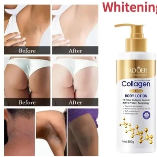 SADOER COLLAGEN HAND BODY LATION PEMUTIH BADAN PERMANEN MELEMBUTKAN WANGI SOFT