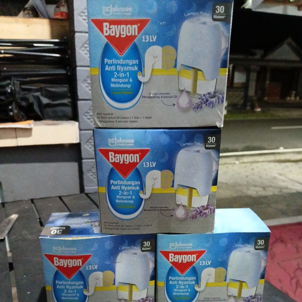 Baygon liquid elektrik lavender + alat