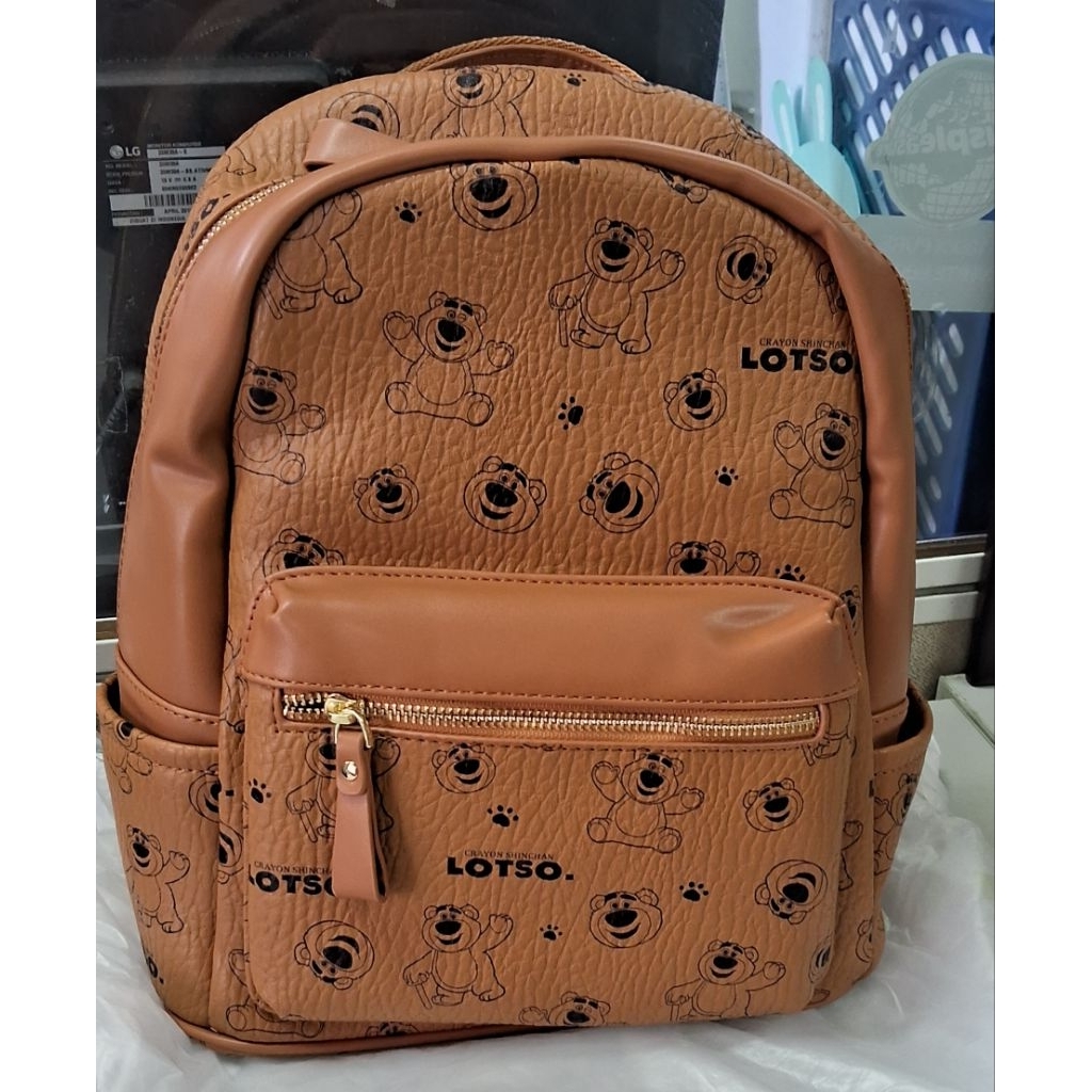 ransel lotso Disney warna coklat