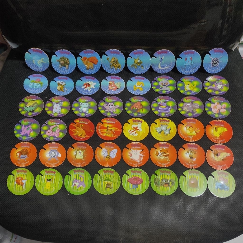 1 Pcs Koin Coin Pokemon Tazos Chiki Balls Spin Smash 3D Pentazo Pilih Sendiri
