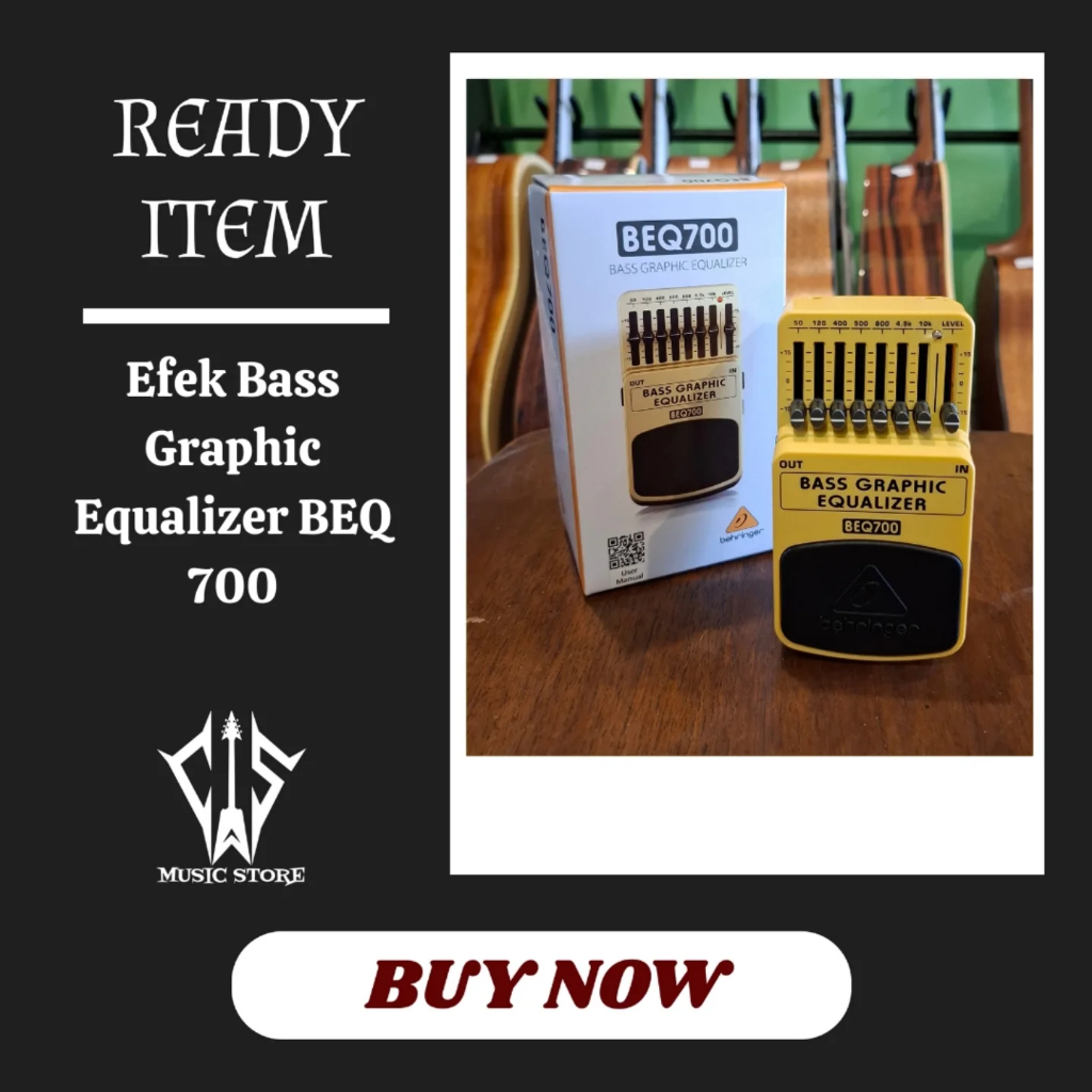 Efek Bass Behringer Graphic Equalizer BEQ 700