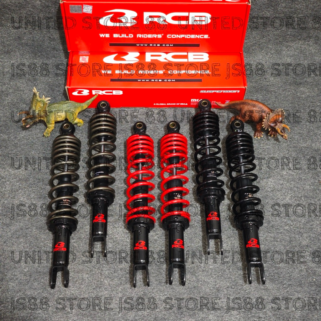 SHOCK BREAKER ORIGINAL RCB RACING A3 SERIES NON TABUNG 305MM 330MM 365MM SHOCKBREAKER NMAX NEW AEROX