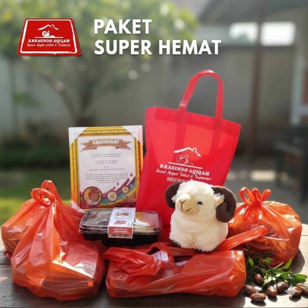 paket aqiqah anak laki laki Lengkap Dengan Nasi Box (2ekor kambing + 80 nasi box & bonus souvenir)