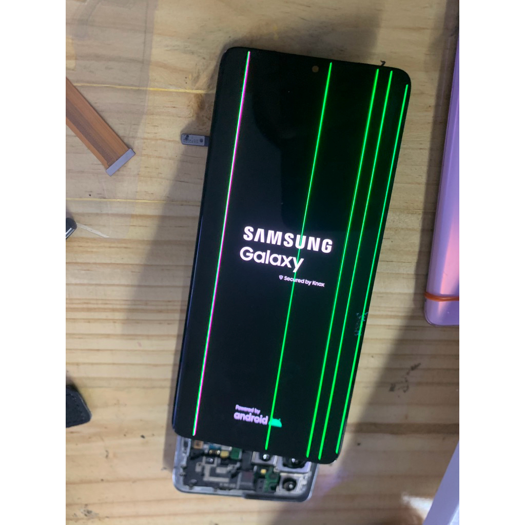 LCD SAMSUNG S21 ultra minus line