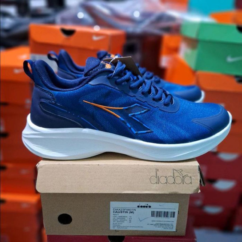 SEPATU DIADORA ORIGINAL NEW 39 NAVY SALE SPORT STATION