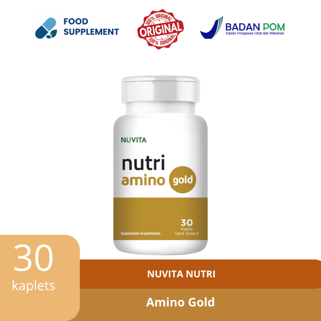 Nuvita Nutri Amino Gold - 30 kaplet