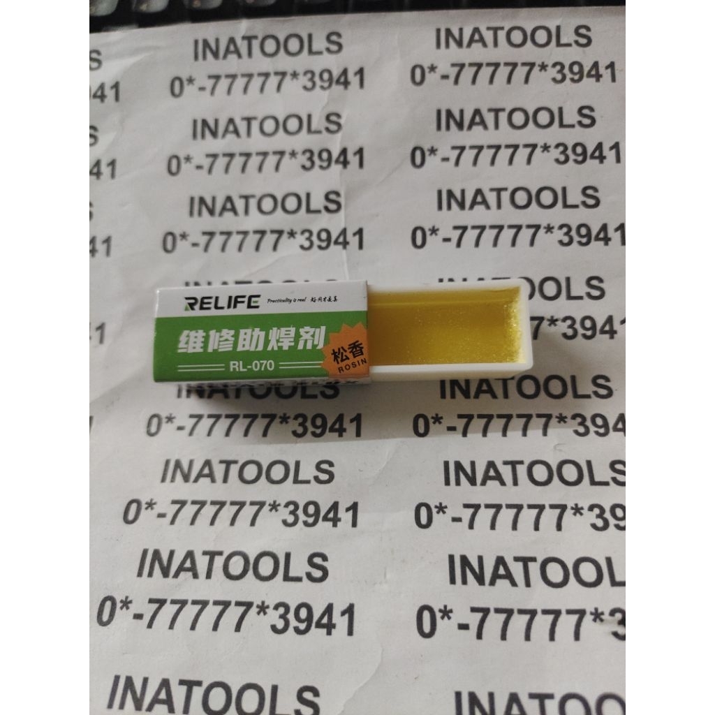 Relife ROSIN FLUX RELIFE RL-070 - Flux Padat Relife RL 070 Siongka Songka Solder untuk Pengelasan Or