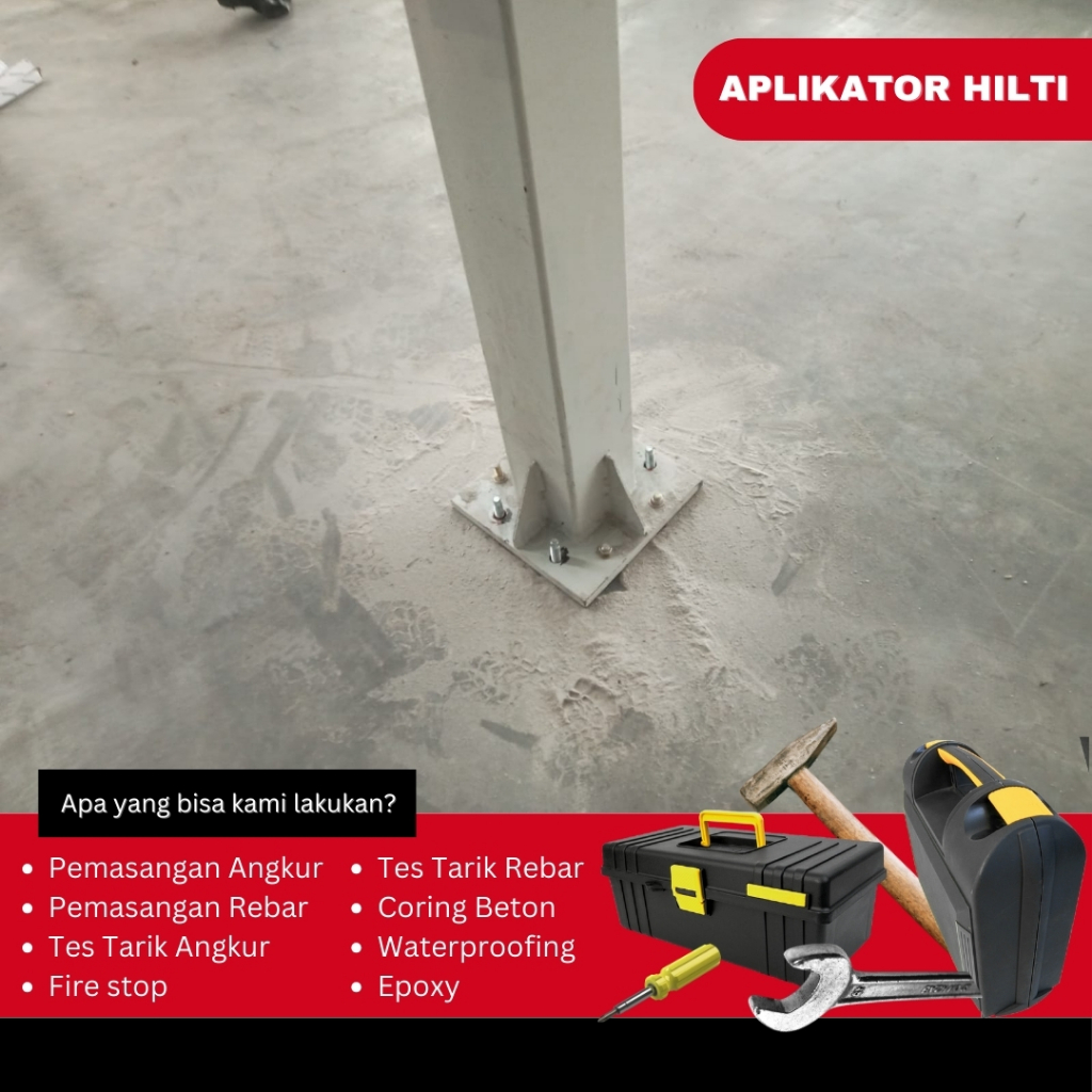 Aplikator Chemical Anchor Terdekat