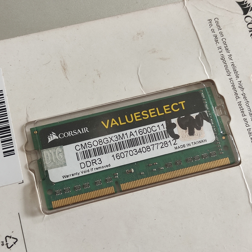 ram sodimm ddr3L 8gb 12800 Corsair DDR3 8gb 1600 MURAH