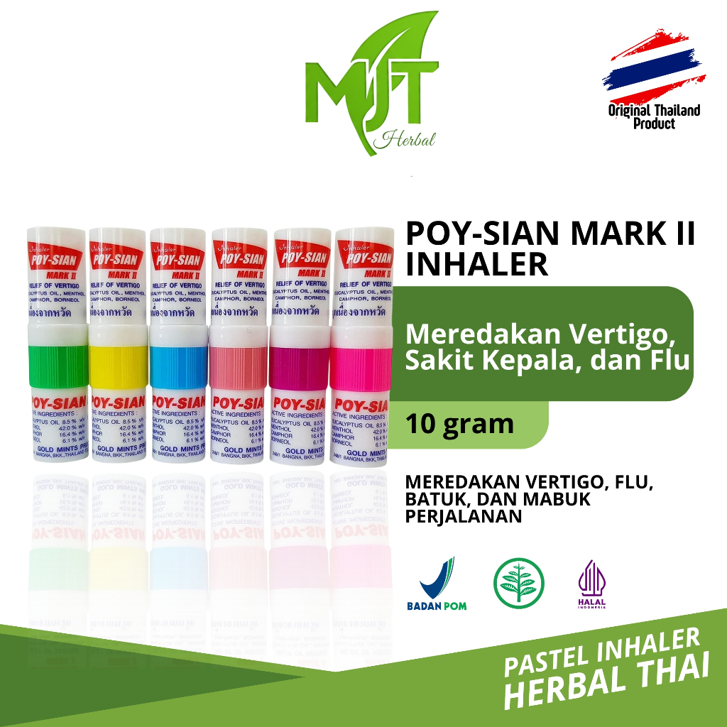 Poy Sian Inhaler Thai Nasl Inhaler Lisa Blackpink Minyak Angin Mark II Inhaler Thai