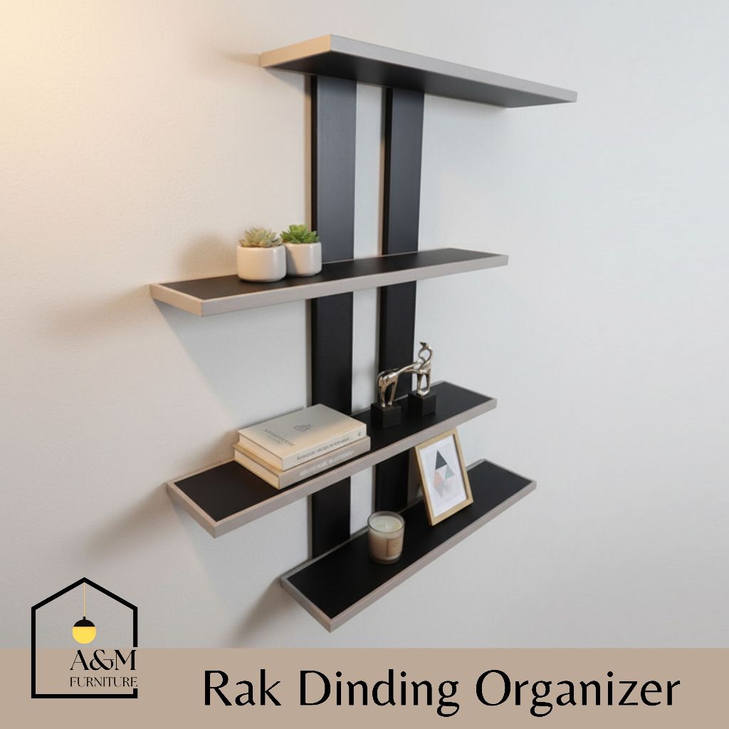 A&M Rak dinding model organizer | Rak dinding pajangan Rak dinding hiasan Tempat cupang