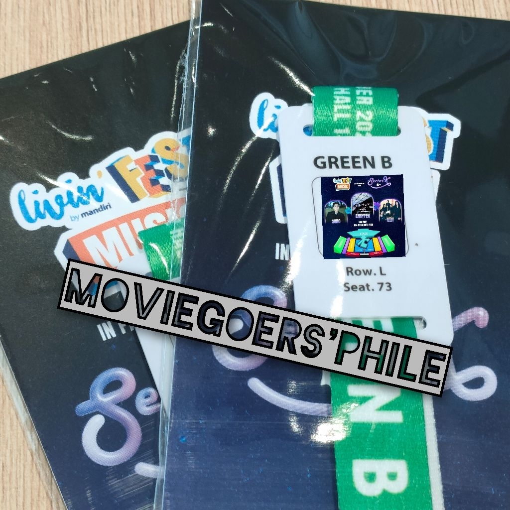 TIKET KONSER ENHYPEN, SUHO (EXO) & ILLIT @ LIVIN FEST SECTOR K - NICE PIK 2, MINGGU 19 OKTOBER 2025 