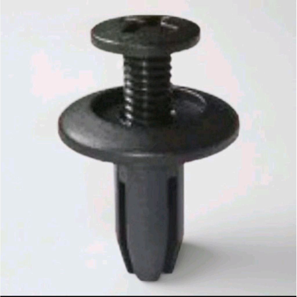 10 pc baut rivet / clips M6 X 12mm type ( + )  Motor - Mobil.