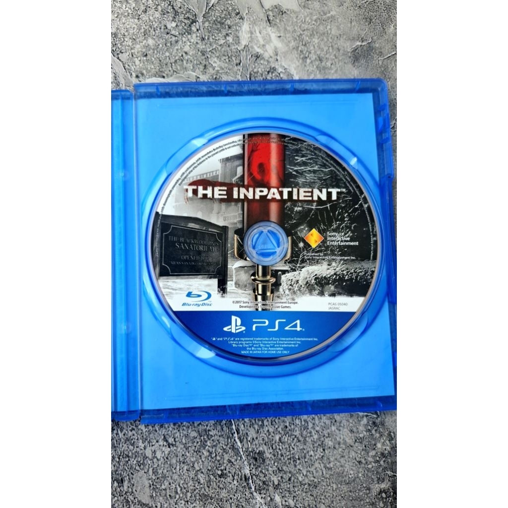 KASET BD PSVR THE INPATIENT PS 4
