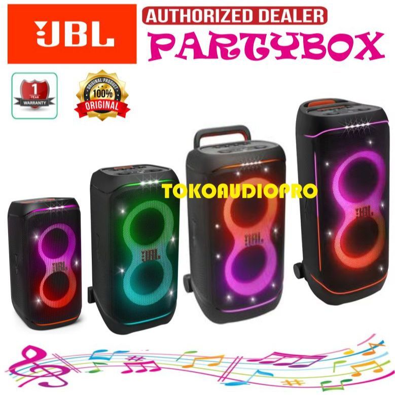 Speaker JBL PartyBox-120 / PartyBox-320 / PartyBox-520 / PartyBox -720 Bluetooth Speaker Aktif