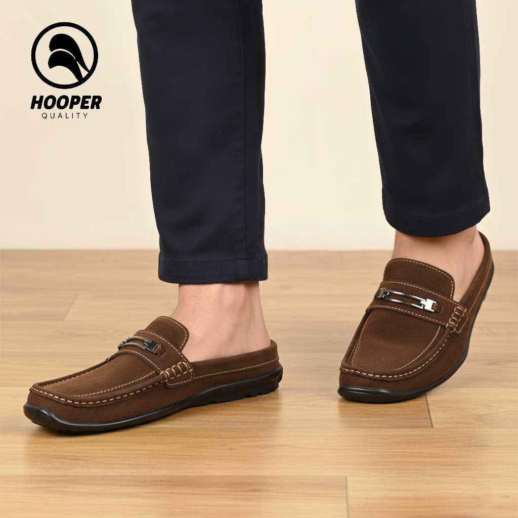 Sepatu Pria Loafers Suede Original Sepatu Casual Slip On Flat Shoes