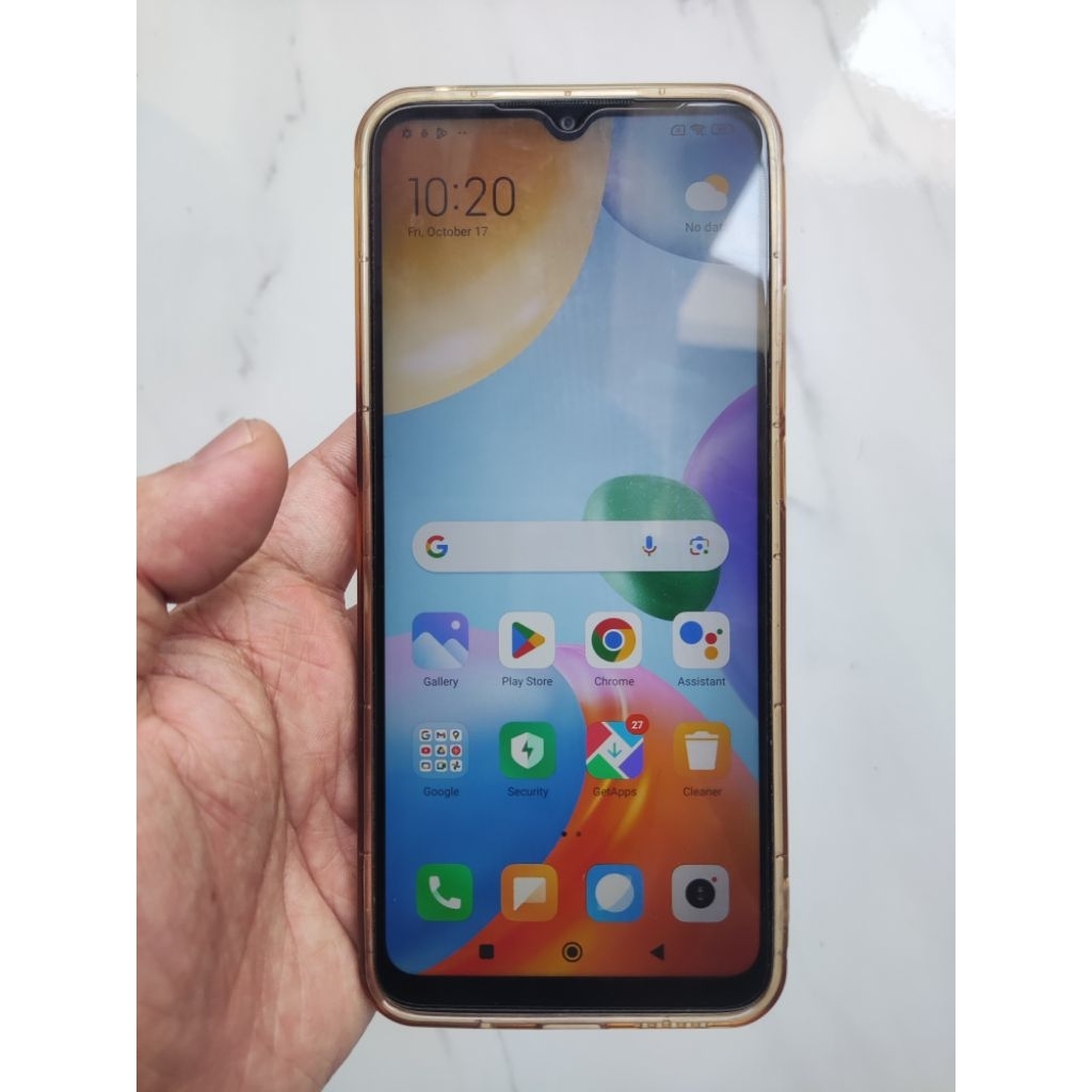 Xiaomi Redmi 10C 4+3Gb / 64Gb Mint Green Bekas Second Normal Fullset