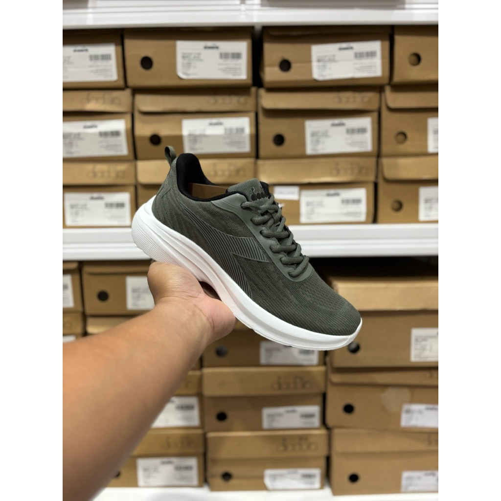 SEPATU RUNNING PRIA DIADORA NASHVILLE DARK GREEN DIAX25F0210A ORIGINAL BNIB SHOES