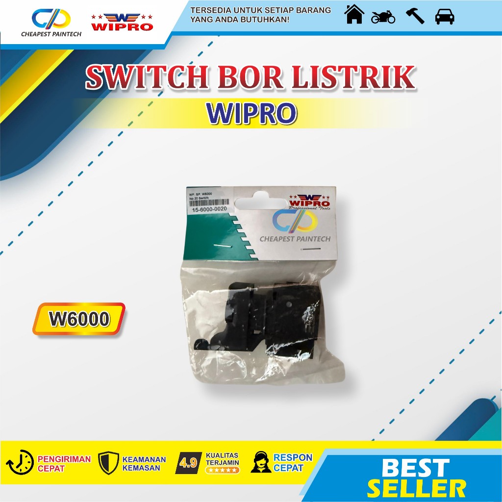 WIPRO SWITCH BOR LISTRIK W6000
