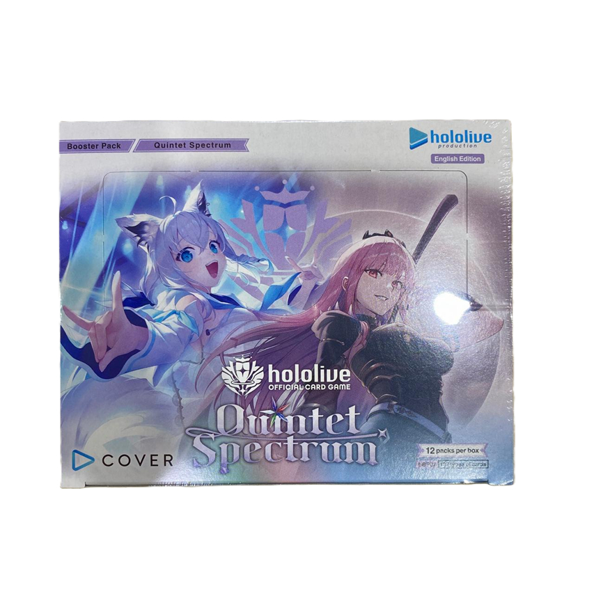 Hololive TCG BP02 Quintet Spectrum Booster Box English