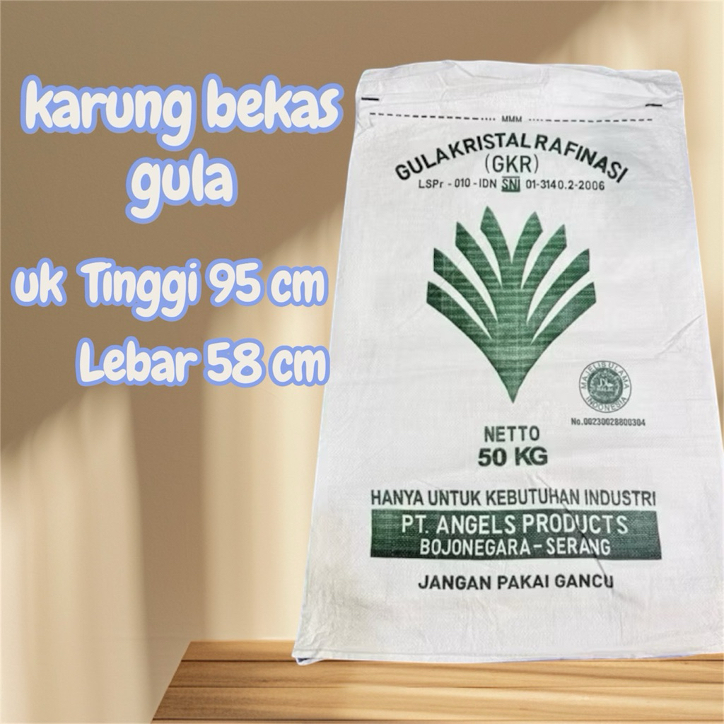 KARUNG BEKAS GULA ORIGINAL 100%