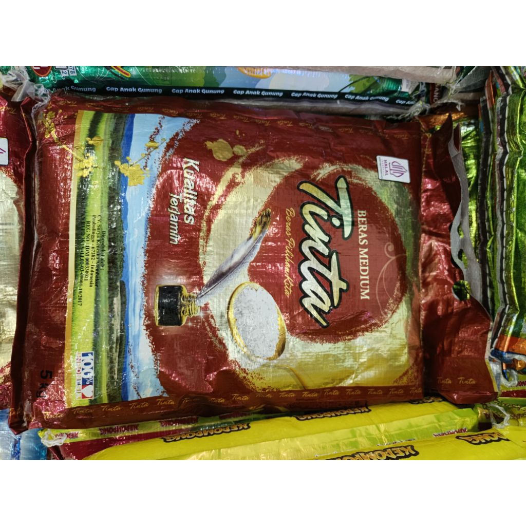 PROMO BERAS KEMASAN 3KG| BERAS KEPOMPONG 3KG| BERAS TINTA 3KG| BERAS 3KG