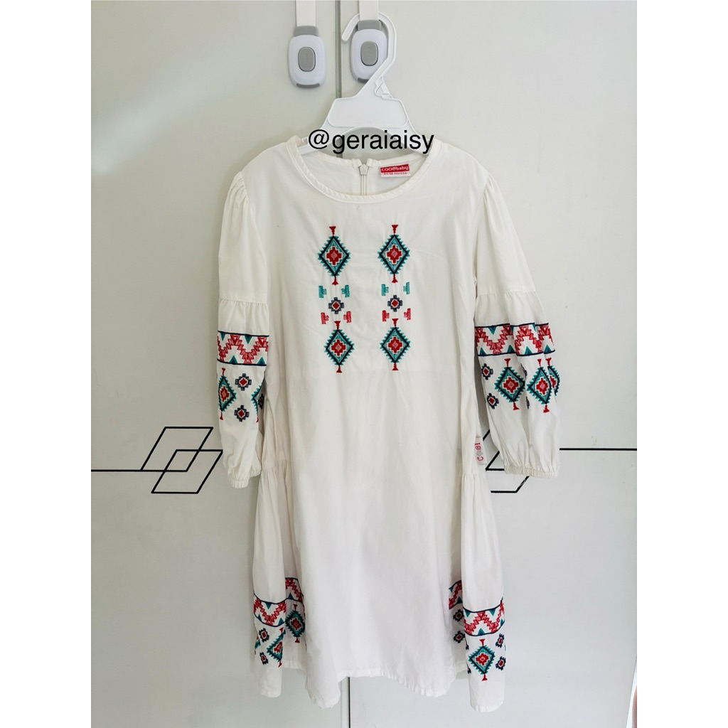 Cool Baby Gamis Anak Perempuan/ Dress Anak / Baju Muslim Anak/ Dress Motif Bohemian Anak/ Dress Anak