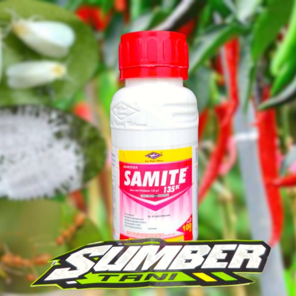 Akarisida SAMITE 135ec 100ml 250ml Insektisida Pestisida Obat Hama Tungau Cabe Jeruk