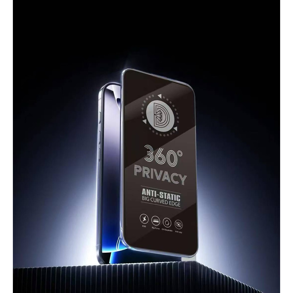 TEMPERED GLASS DIAMOND 360” PRIVACY FOR TYPE IPHONE 17 IPHONE 17PRO IPHONE 17 AIR IPHONE 17 PROMAX