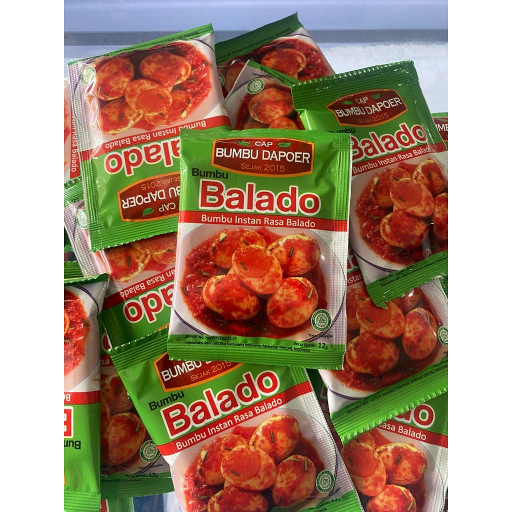Bumbu Balado Bubuk Cap Bumbu Dapoer / Bubuk Balado Basreng