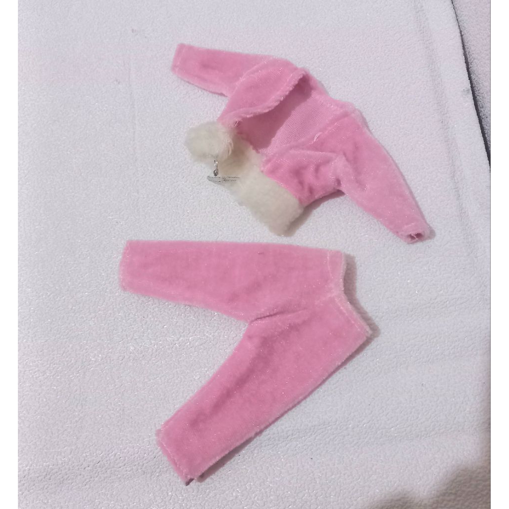 baju tidur bulu² barbie doll prelove
